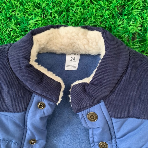 Warm, cozy and adorable fleece lined vest. - Picture 2 of 4